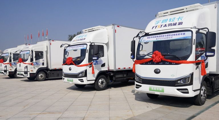 GWM expande frota de caminhões a hidrogênio e reforça liderança global