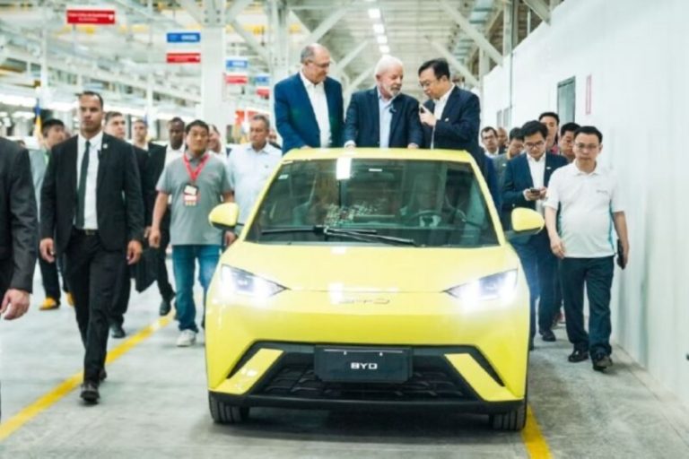 BYD chega a 14 milhões de NEVs produzidos e escolhe o Brasil para celebração