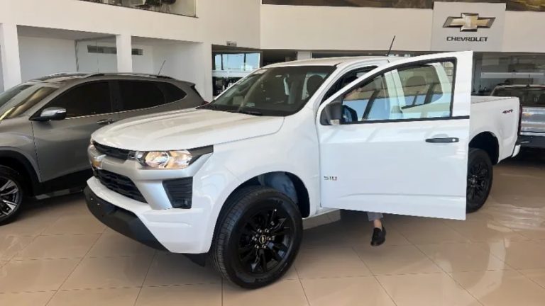 Chevrolet S10 WT AT 2026: ficha técnica, preço e itens de série