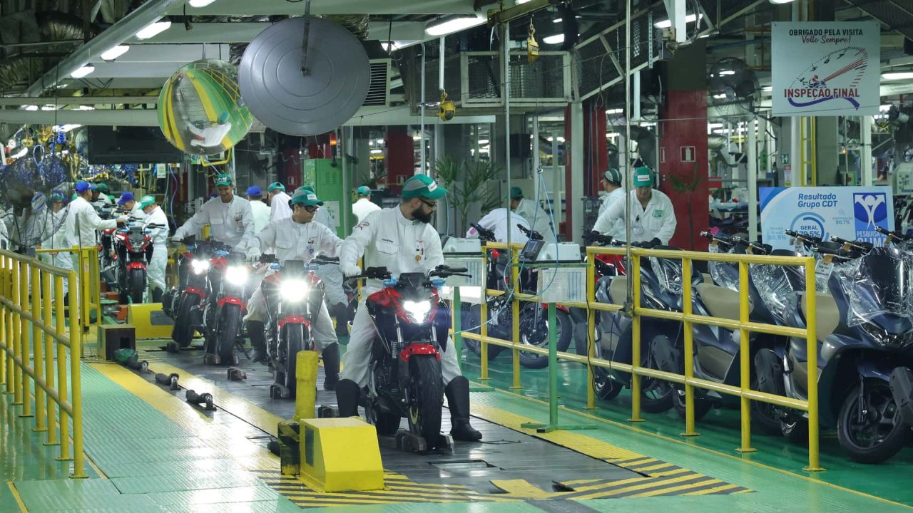 Com aporte de R$ 1,6 bi, Honda vai ampliar produção de motocicletas no Brasil