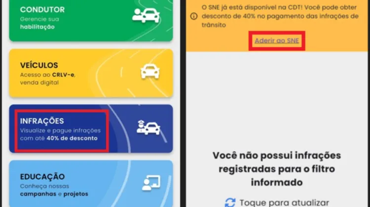 Motoristas podem ter até 40% de desconto em multas de trânsito