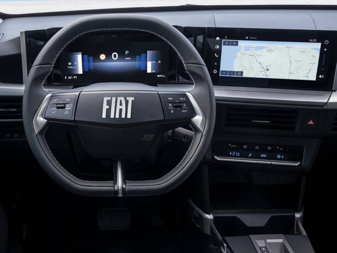 Nova Fiat Strada 2027 terá visual inspirado no Panda e sistema híbrido