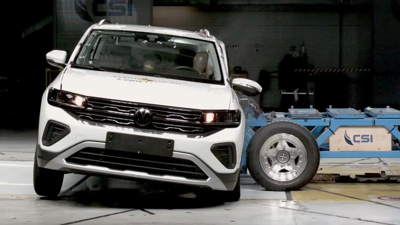 Chery Tiggo 7 brilha no Euro NCAP enquanto T-Cross tem apenas 3 estrelas