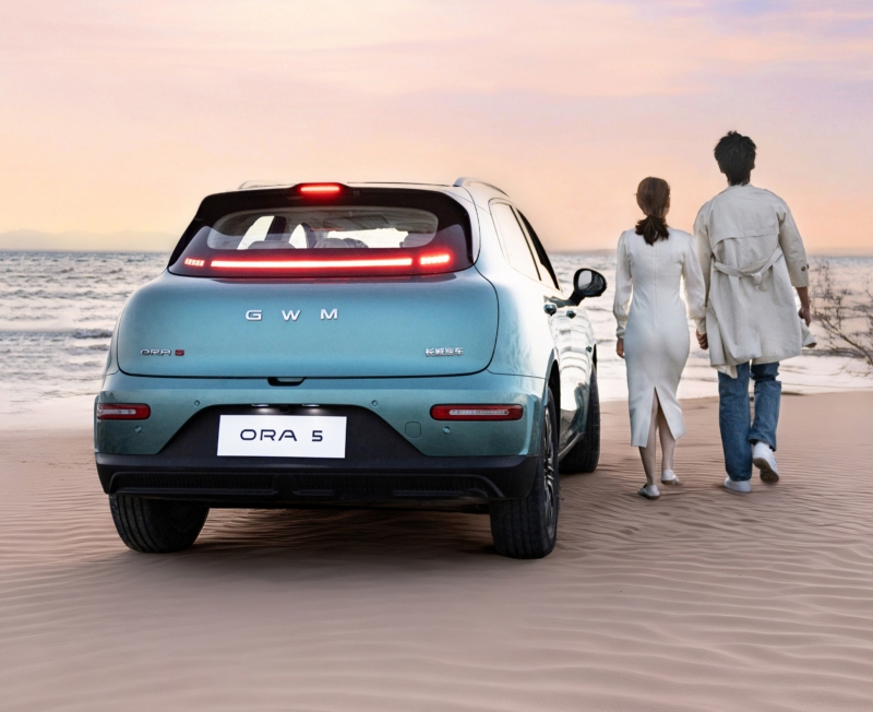 GWM Ora 5 EV inicia pré-venda em 12 de novembro com até 580 km de autonomia