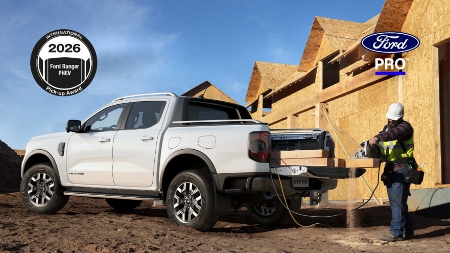 Ford Ranger híbrida recebe o prêmio de Picape Internacional de 2026