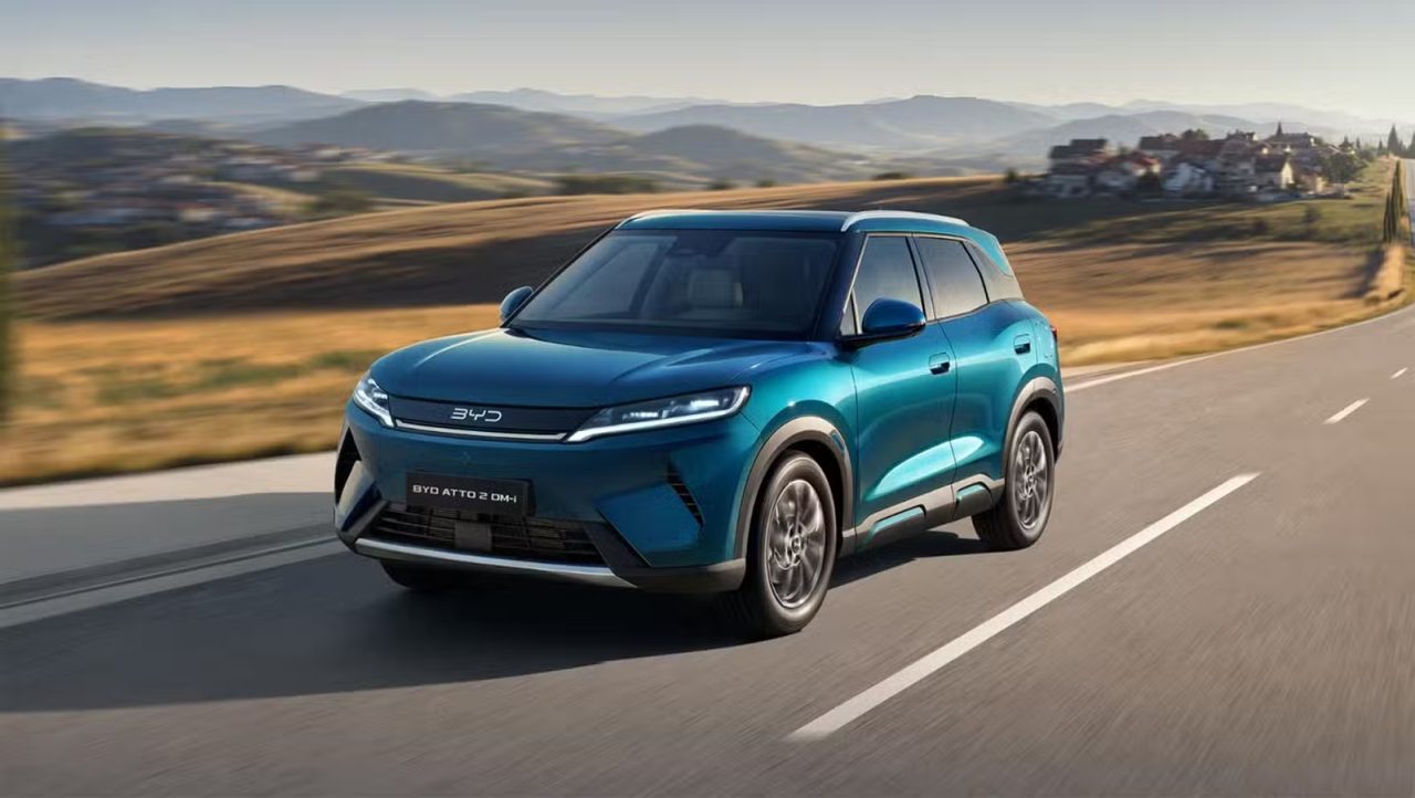 BYD estreia o SUV híbrido Yuan Up DM-i no mercado europeu