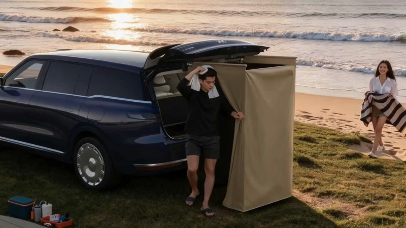 Novo SUV LS9 da IM Motors surpreende com chuveiro integrado