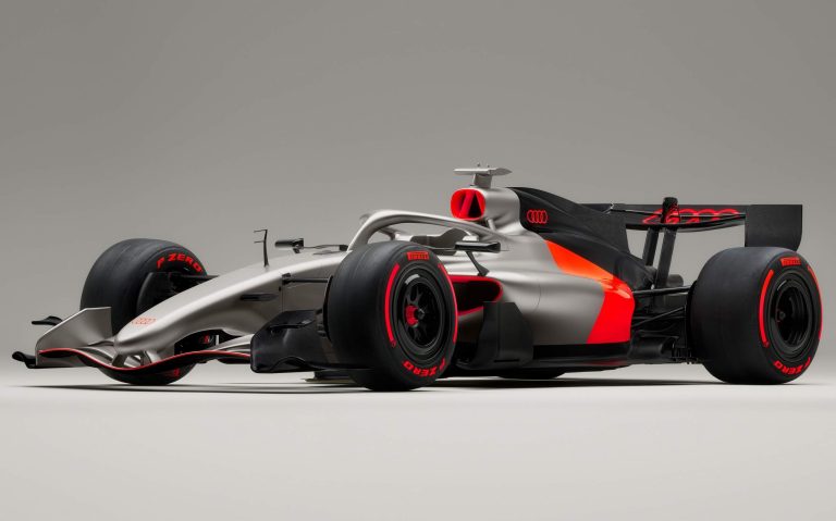 F1 2026: Audi exibe a pintura do carro que será guiado por Gabriel Bortoleto