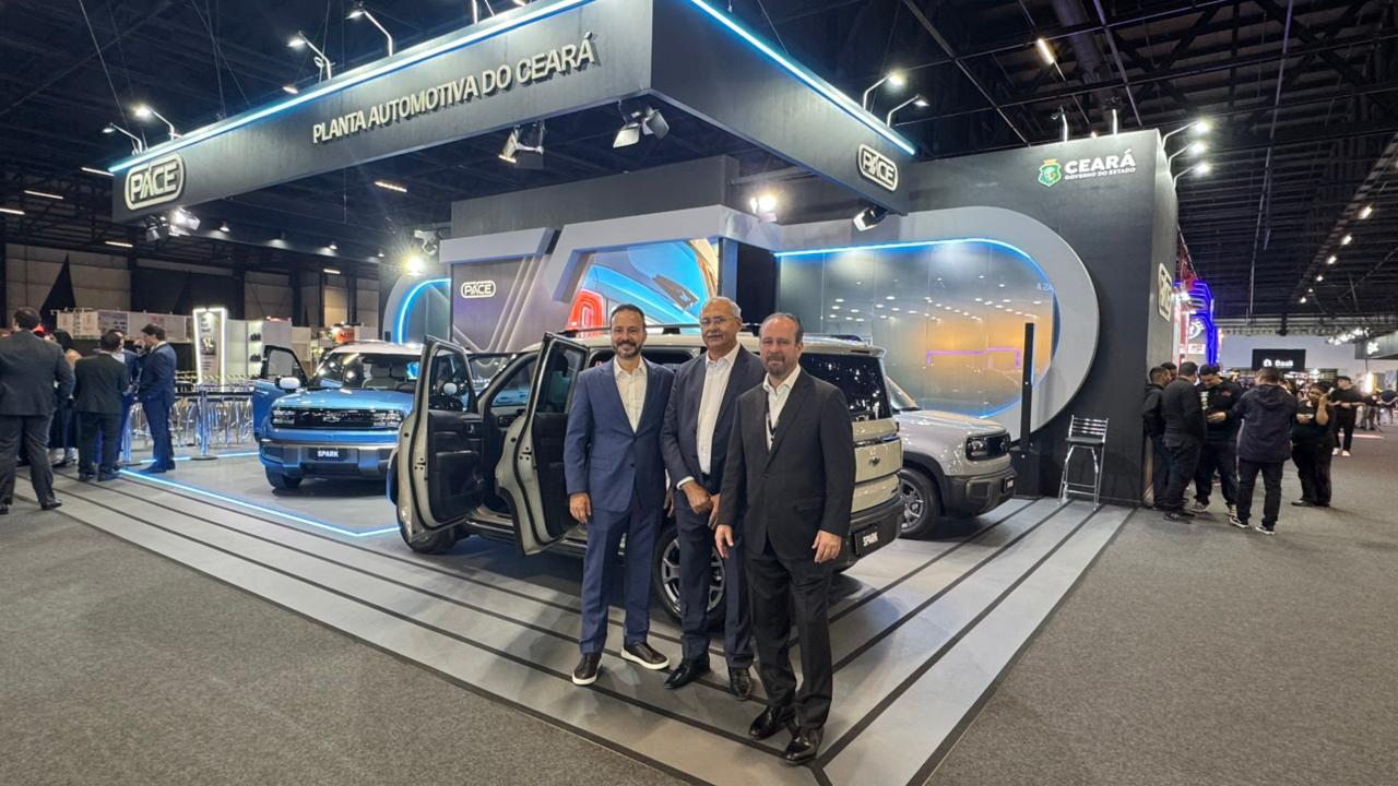 Chevrolet inicia montagem do Spark Elétrico no Ceará em 3 de dezembro