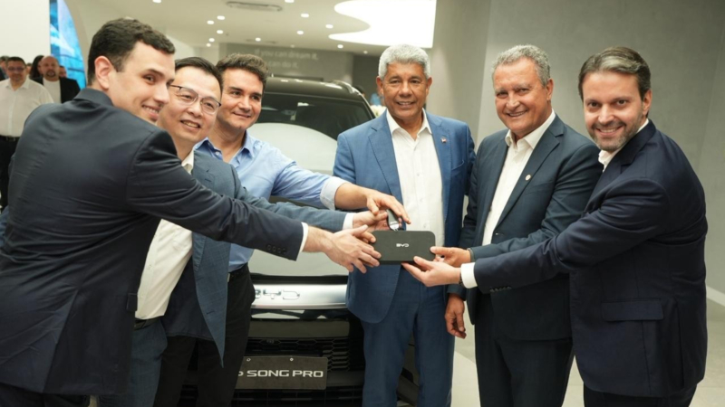 BYD envia 130 carros elétricos para reforçar a mobilidade da COP30 em Belém