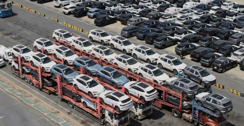 Exportações de carros elétricos da China saltam 99,9% e chegam a 666 mil unidades em outubro
