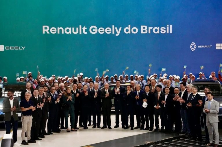 Renault e Geely unem forças para produzir elétricos no Paraná com investimento de R$ 3,8 bilhões