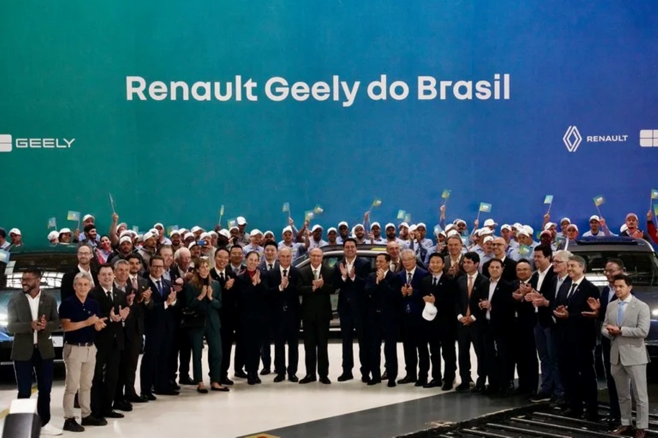 Renault e Geely unem forças para produzir elétricos no Paraná com investimento de R$ 3,8 bilhões