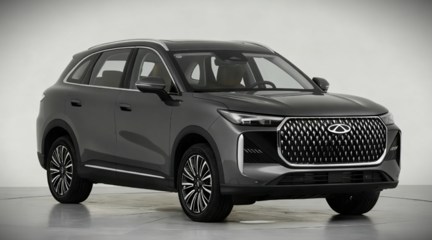 Chery Tiggo 8 2026 estreia com 286 cv e duas opções de frente no visual