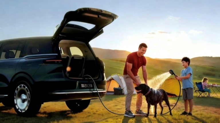 Novo SUV LS9 da IM Motors surpreende com chuveiro integrado