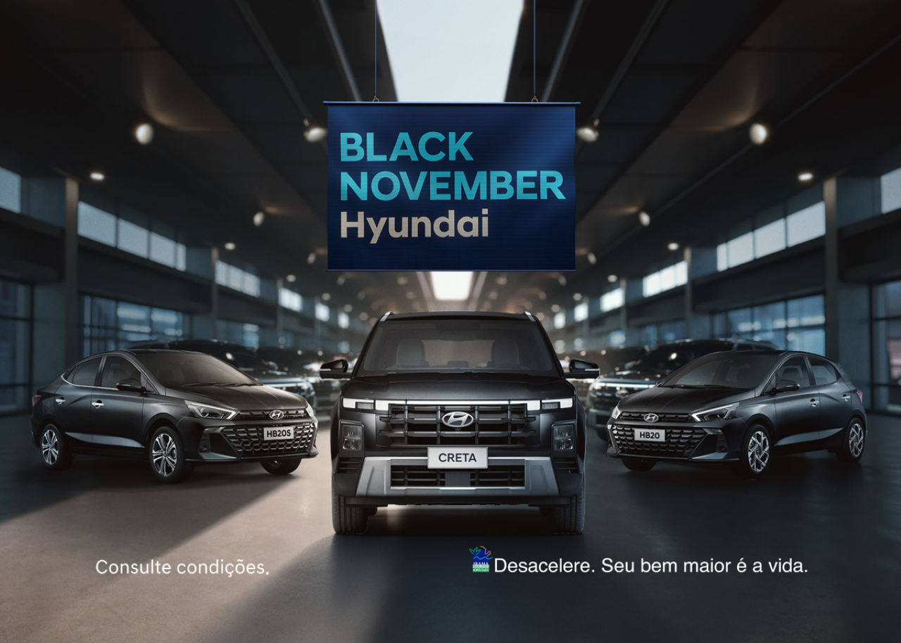Black November da Hyundai oferece abatimentos de até R$ 15 mil