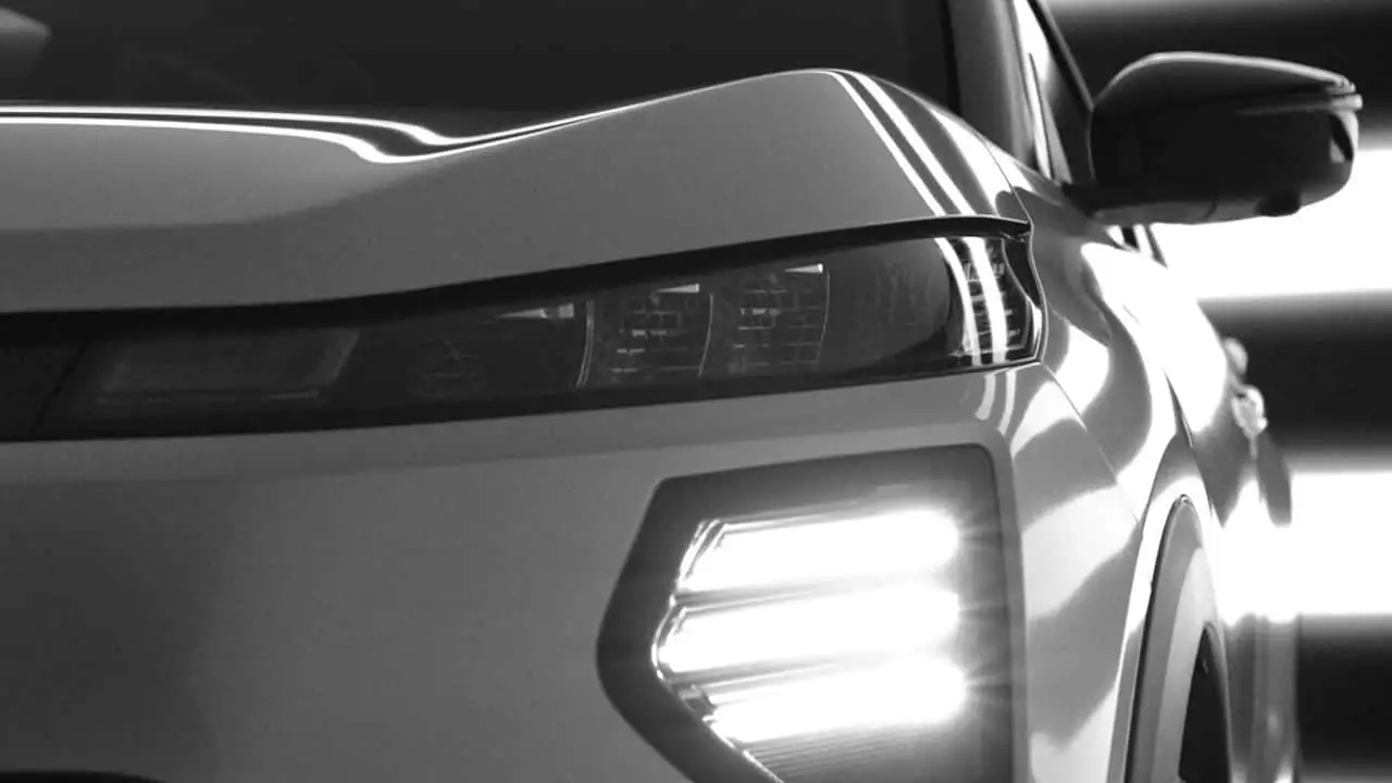 Primeira imagem do Nissan Kait, que será maior que Tera