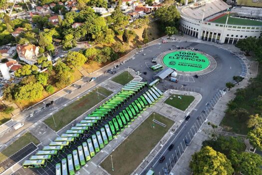 São Paulo chega à marca de mil ônibus elétricos nas ruas