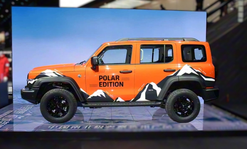 GWM lança Tank 300 Polar Edition em série limitada de 300 unidades
