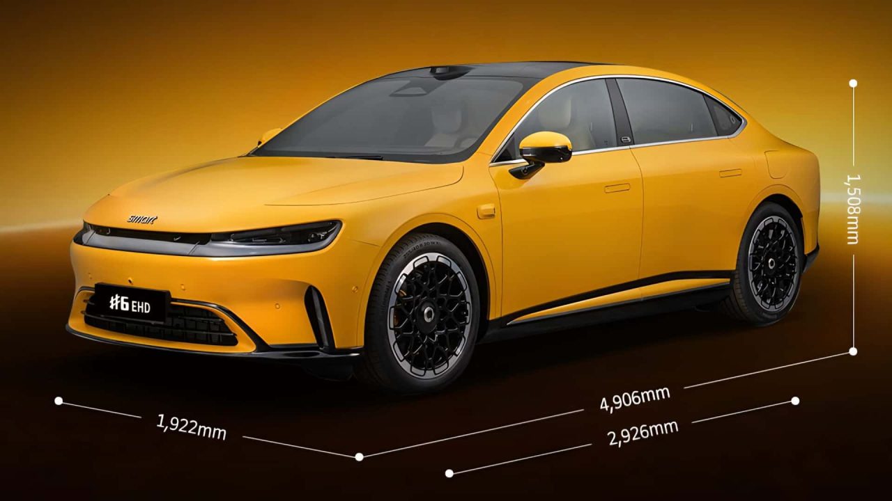 Smart estreia seu primeiro sedã com 2 toneladas e autonomia combinada de 1.800 km