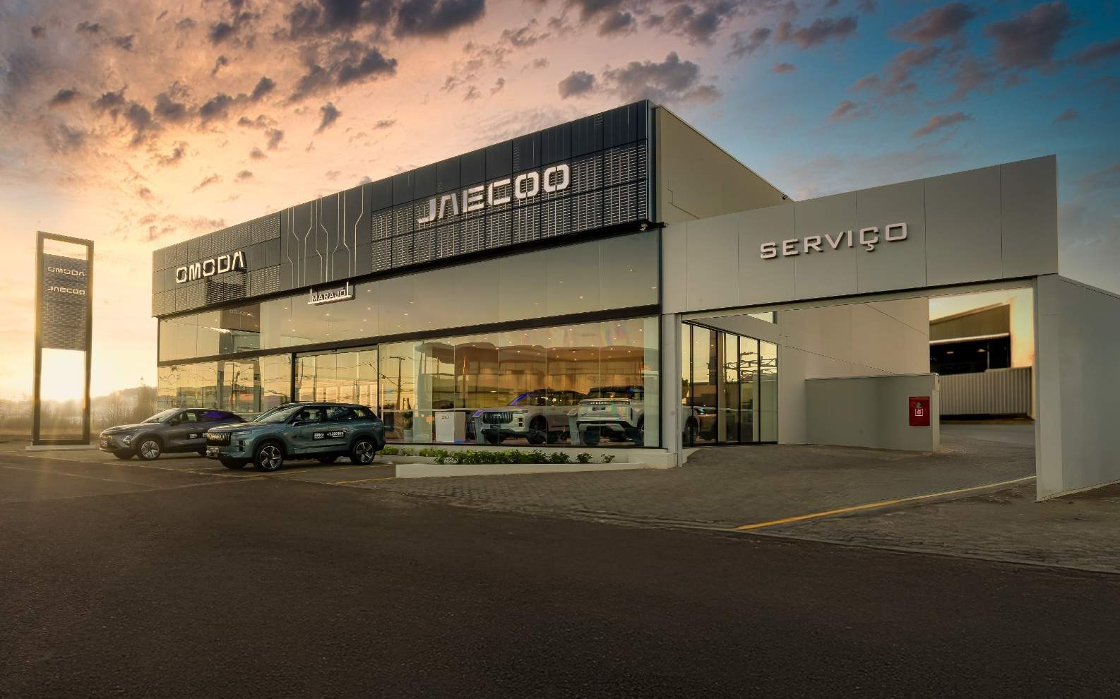 Omoda & Jaecoo planeja instalar fábrica no Brasil a partir de 2027