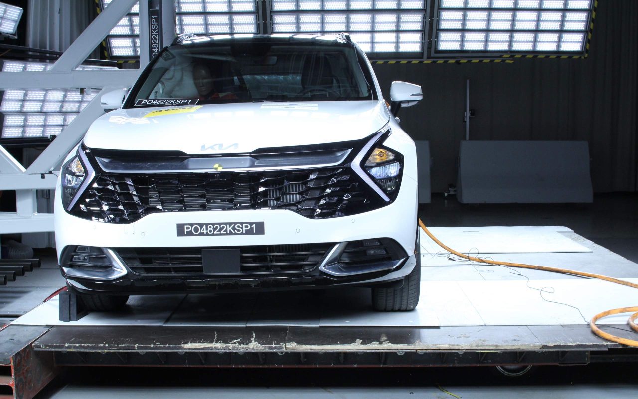 Kia Sportage conquista nota máxima em teste de segurança do Latin NCAP
