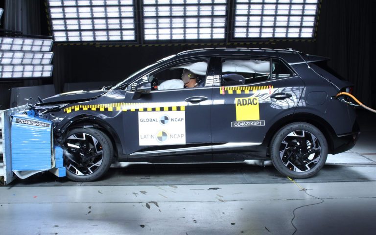 Kia Sportage conquista nota máxima em teste de segurança do Latin NCAP