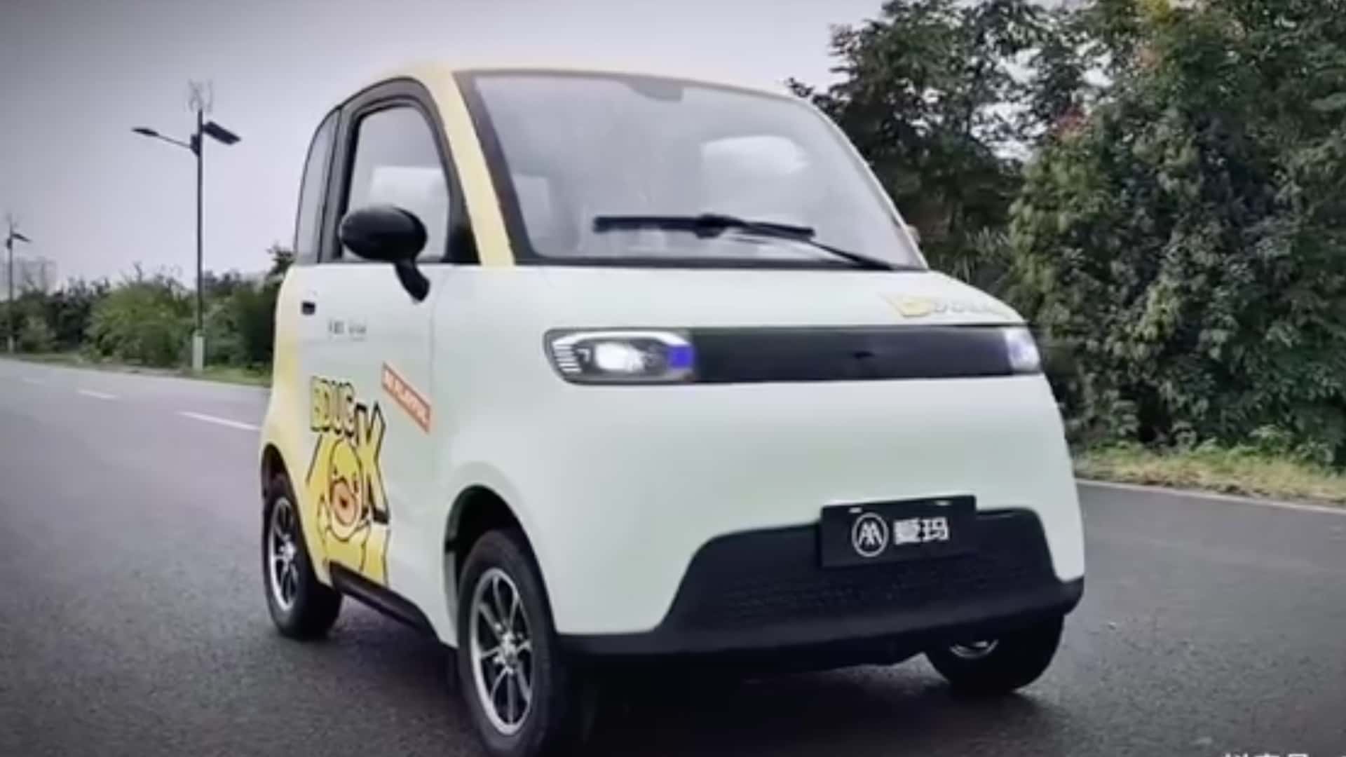 Minicarro elétrico chinês desembarca no Brasil em 2026 por R$ 47 mil