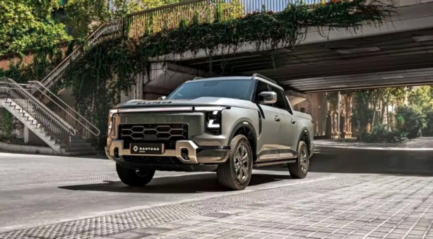 Santana espanhol volta ao mercado com apoio chinês e base da Nissan Frontier