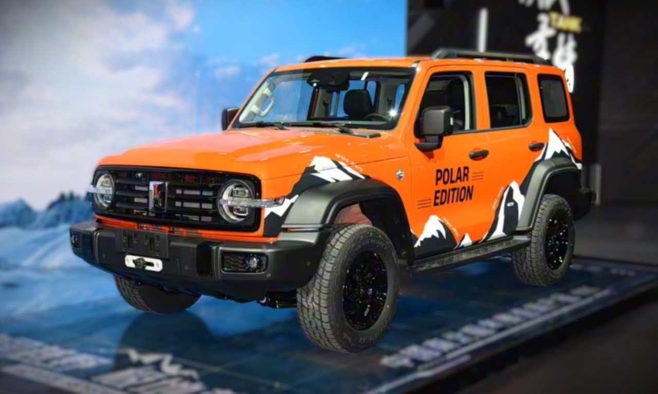 GWM lança Tank 300 Polar Edition em série limitada de 300 unidades
