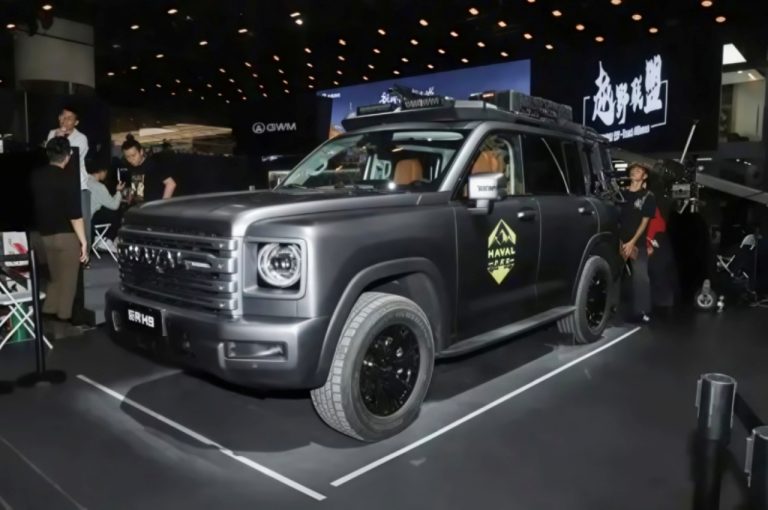 GWM Haval H9 estreia versão Crossing Edition na China com tanque duplo de 131 litros