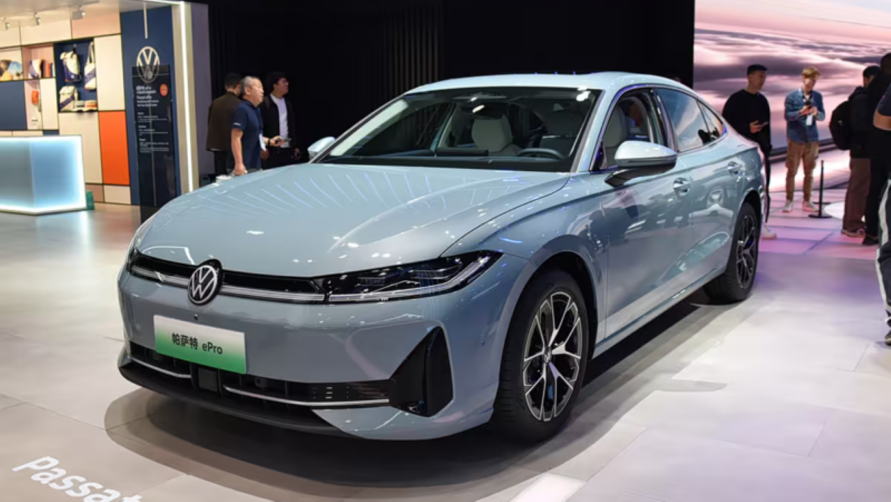 SAIC-Volkswagen prepara Passat ePro híbrido com alcance de 1.300 km