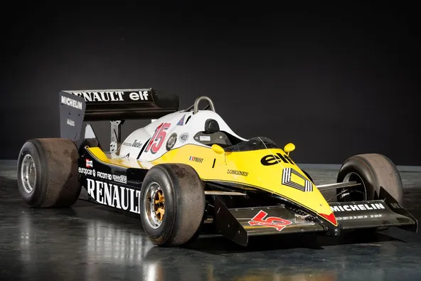 Renault leva conceitos raros e carros de F1 a leilão histórico
