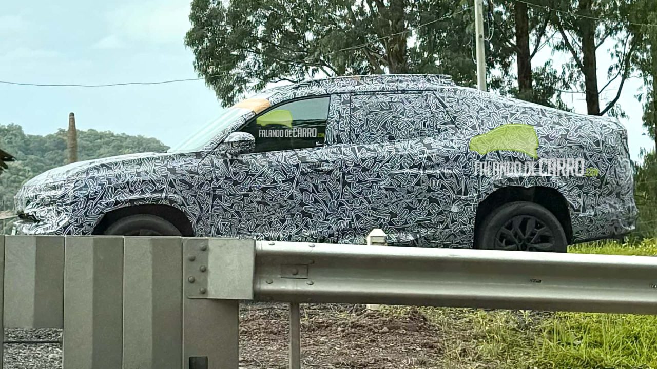 Nova Renault Niagara é flagrada em versão próxima da produção