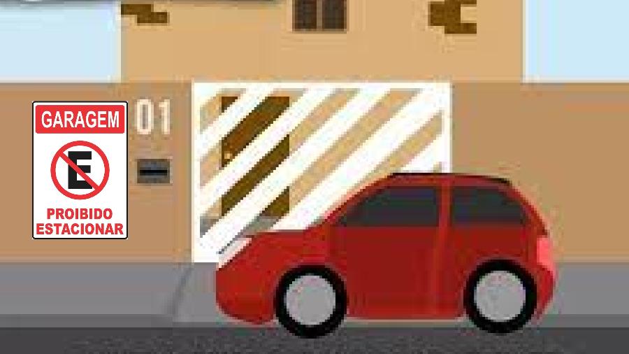 Estacionar em frente à própria garagem pode dar multa? Veja o que diz a lei