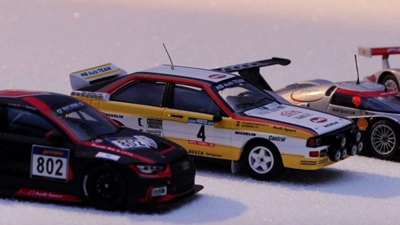 Audi aposta em stop-motion com carros em miniatura para celebrar o Natal