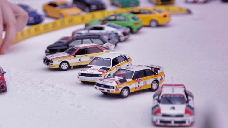 Audi aposta em stop-motion com carros em miniatura para celebrar o Natal