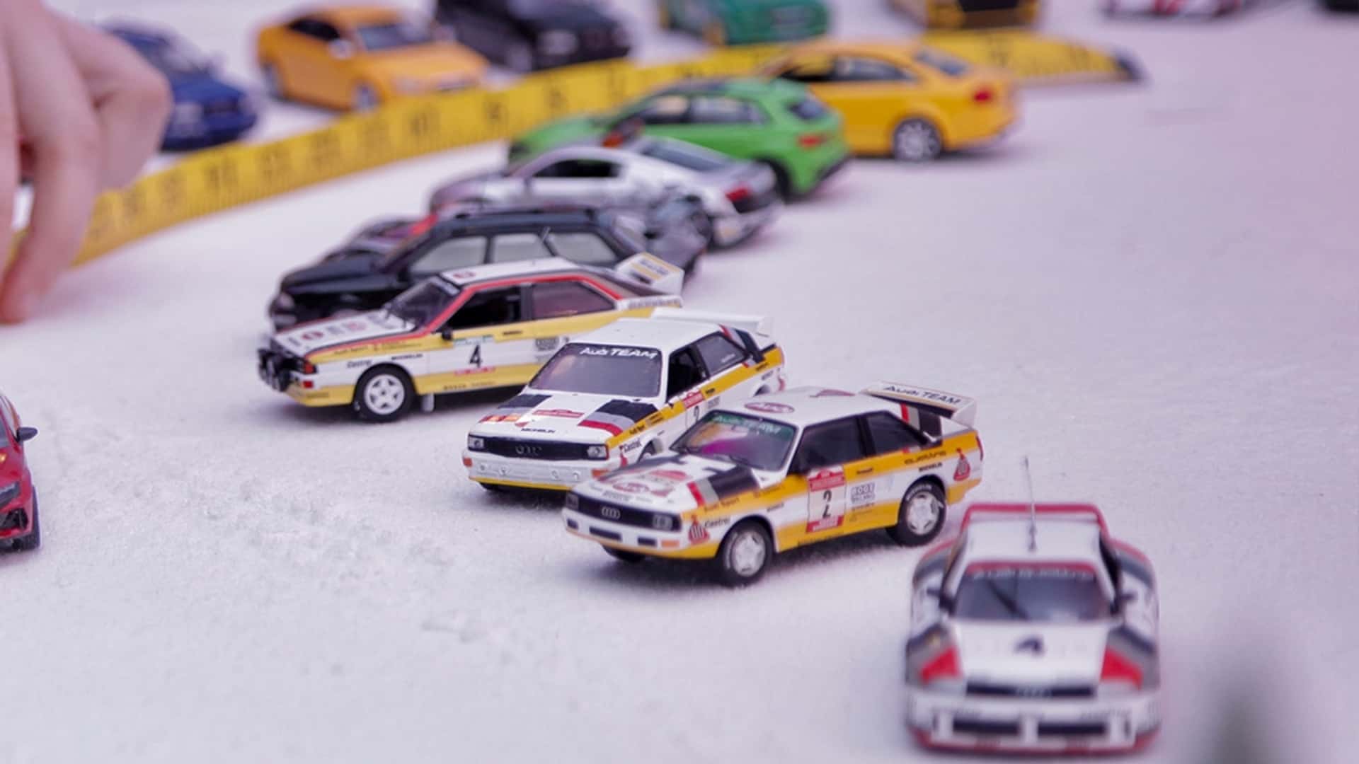 Audi aposta em stop-motion com carros em miniatura para celebrar o Natal