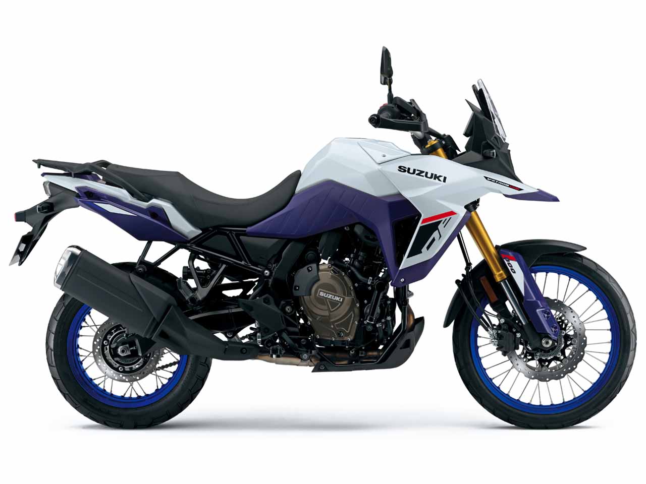 Suzuki V-Strom 800 chega à linha 2026 com novas opções de cores