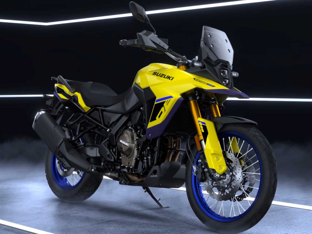 Suzuki V-Strom 800 chega à linha 2026 com novas opções de cores