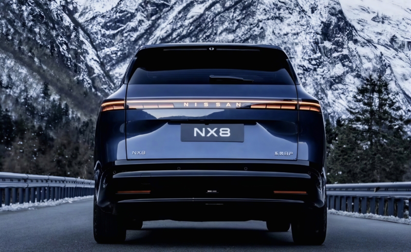 Nissan revela NX8 na China com nova plataforma de 800V