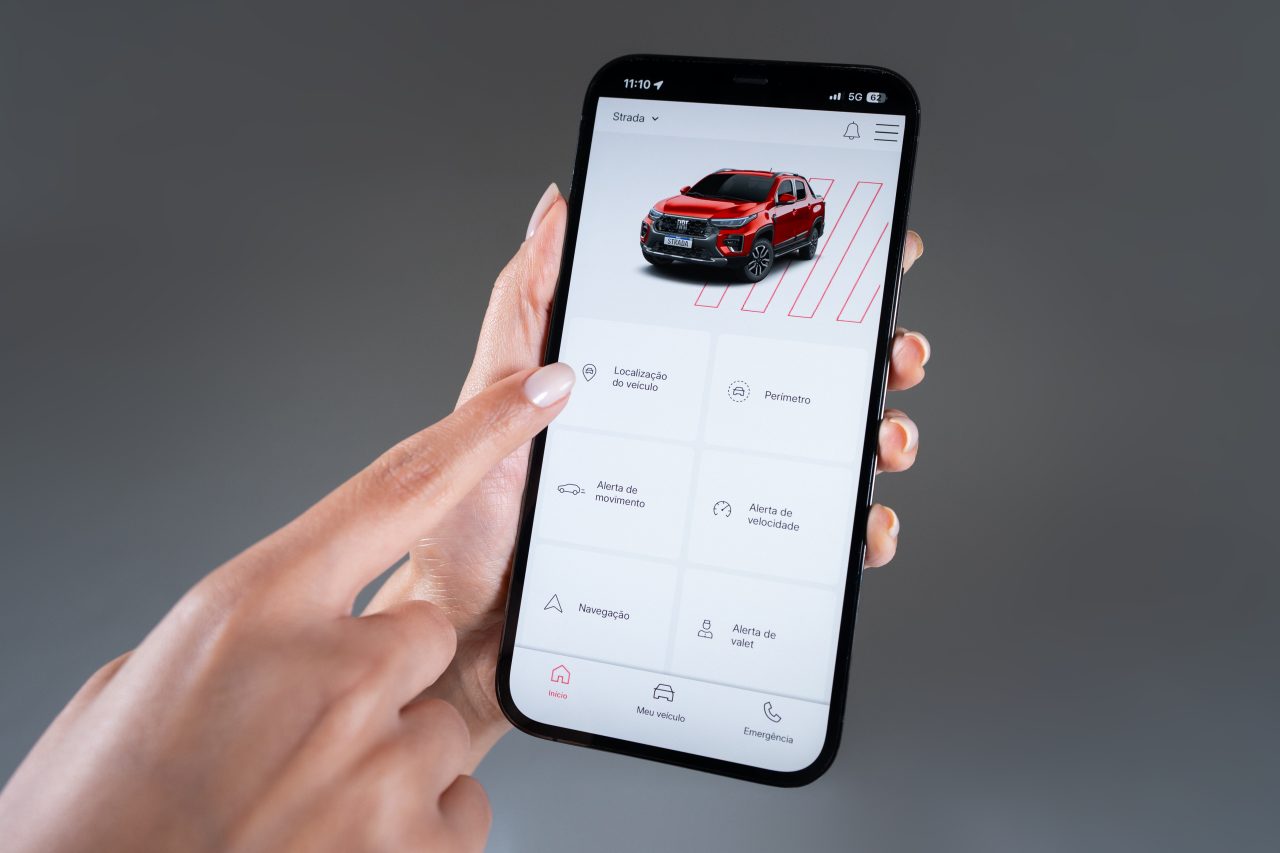 Fiat Strada estreia serviços conectados nas versões Ranch e Ultra