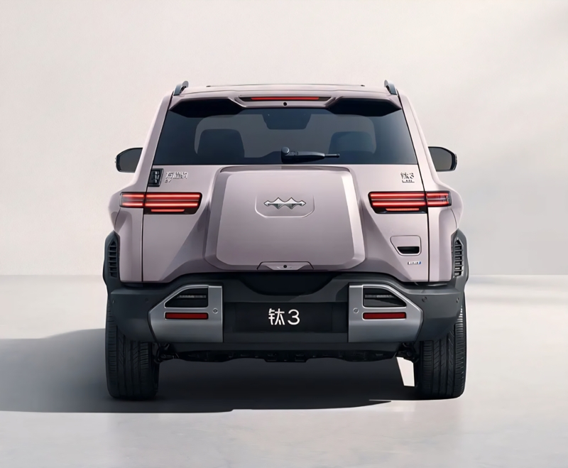 BYD lança Fang Cheng Bao Tai 3 EV com até 107 cv a mais e LiDAR avançado