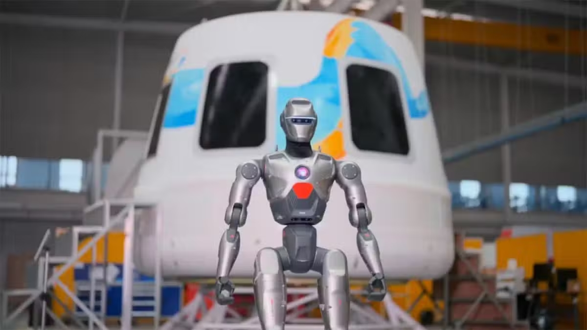 Empresa chinesa inicia projeto para levar robô humanoide ao espaço
