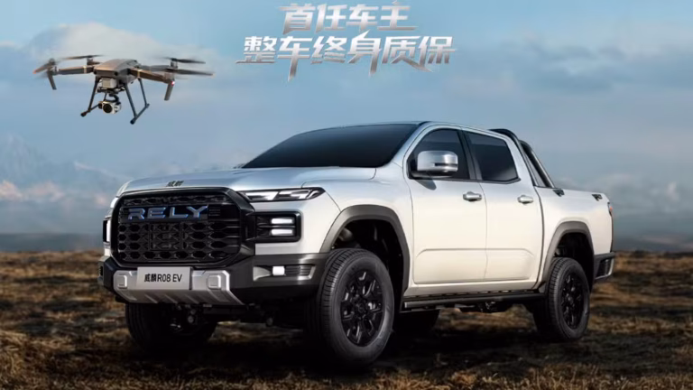 Chery apresenta a picape elétrica Hilma para disputar espaço com a Toyota Hilux