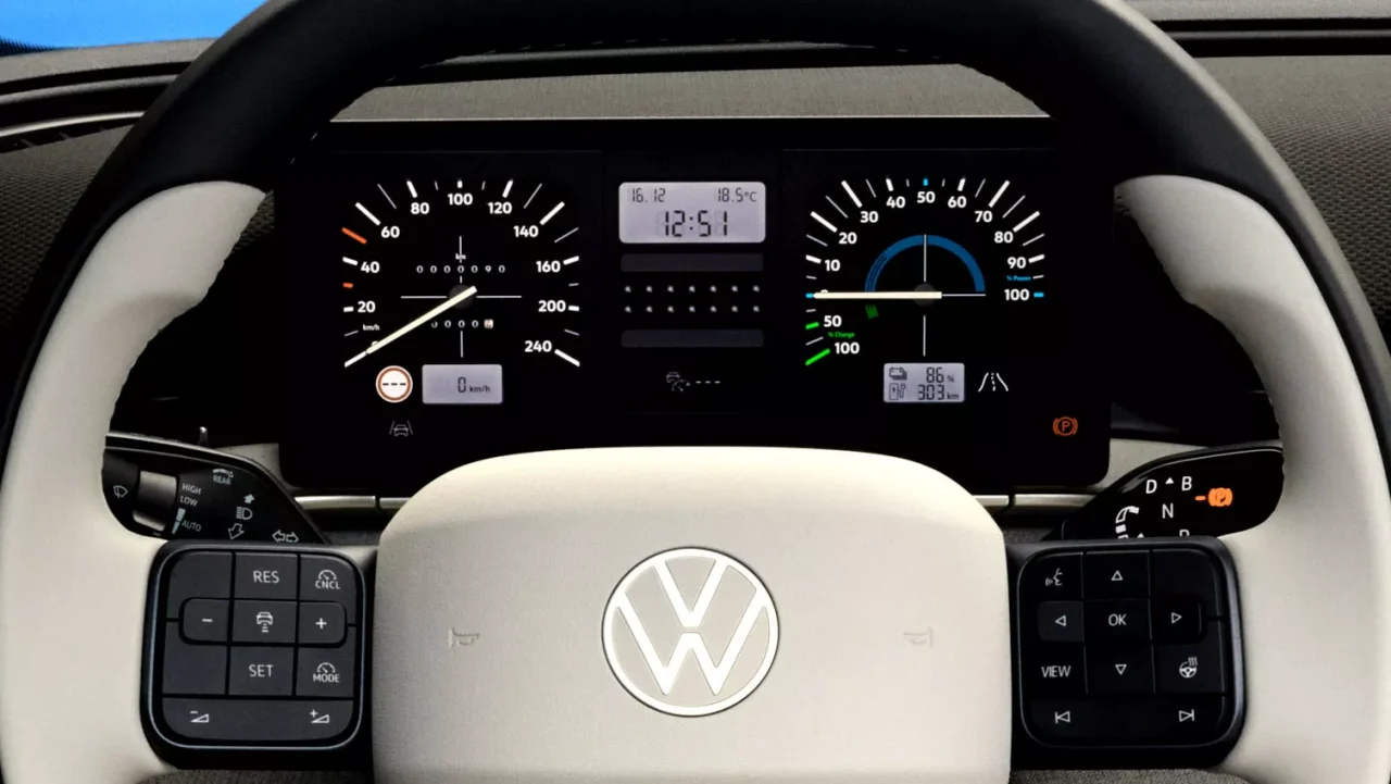 Volkswagen Polo elétrico surpreende ao manter botões físicos no interior