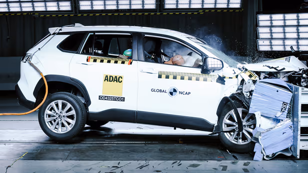 Toyota Corolla Cross conquista só duas estrelas no Global NCAP