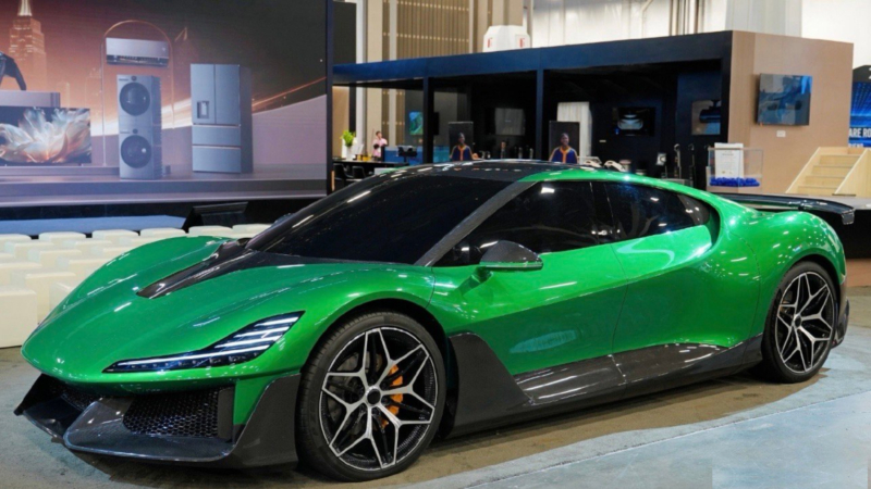 Fabricante chinesa de aspiradores Dreame estreia no mercado automotivo com superesportivo de 1.876 cv