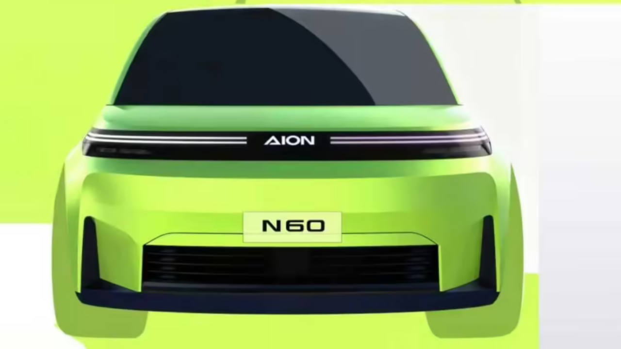 GAC revela esboços do Aion N60 assinados por ex-designer da BMW