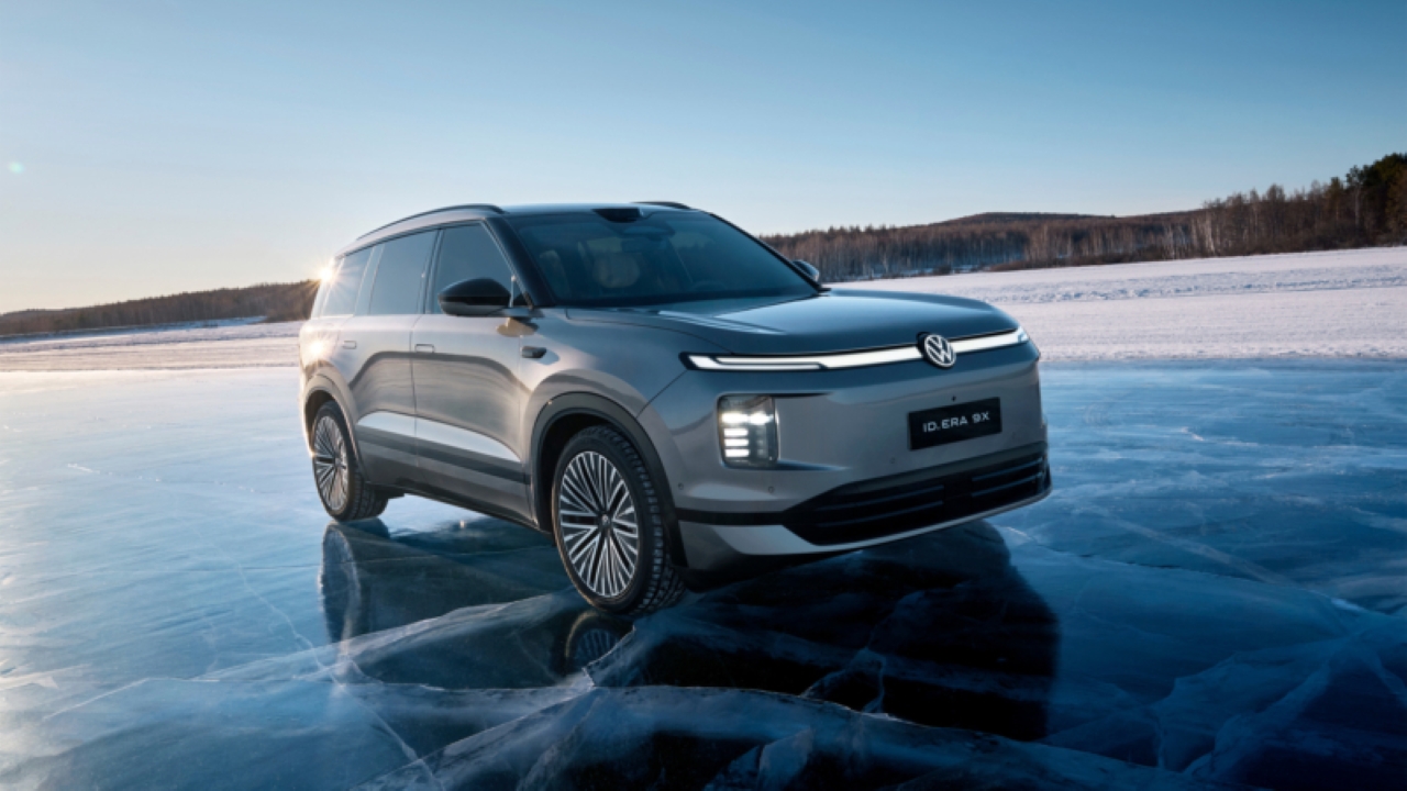 Volkswagen expõe interior do crossover EREV ID. Era 9X no mercado chinês